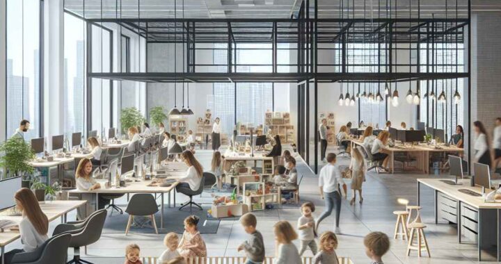 Kindergarten im Büro: Vorteile für Unternehmen